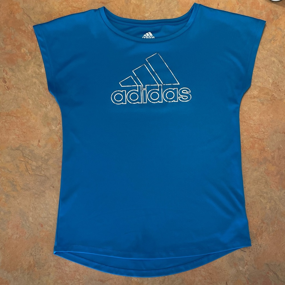 Adidas Girls’ Drop Shoulder Tee